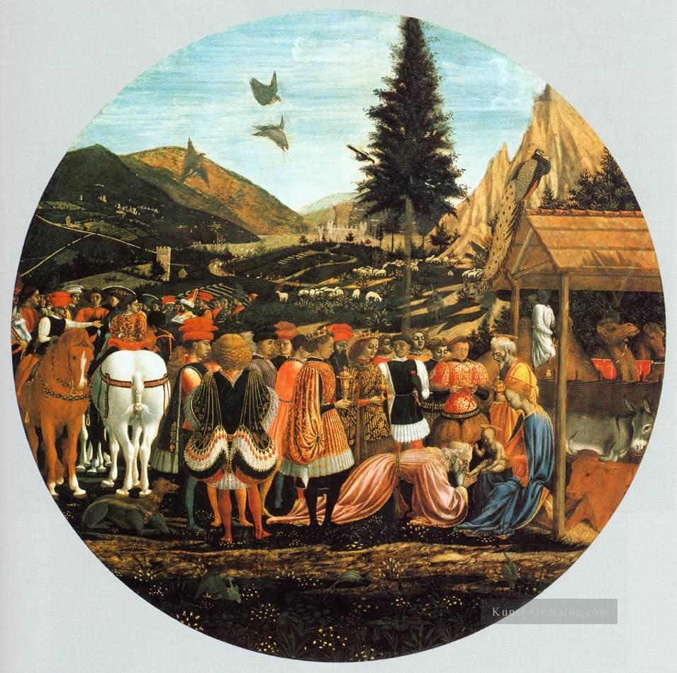 Anbetung der Könige Renaissance Domenico Veneziano Ölgemälde
